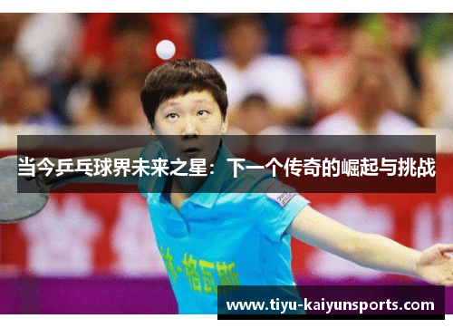 当今乒乓球界未来之星：下一个传奇的崛起与挑战